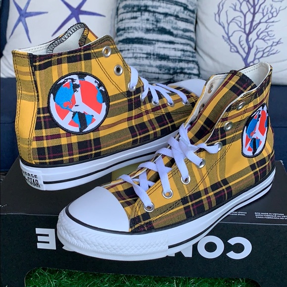 Converse CTAS Hi yellow/white/black MEN’s - Picture 4 of 16